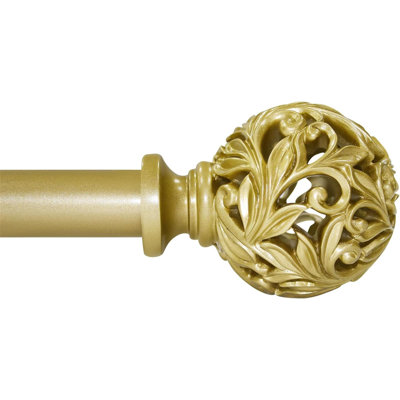 Tringle à rideaux bronze