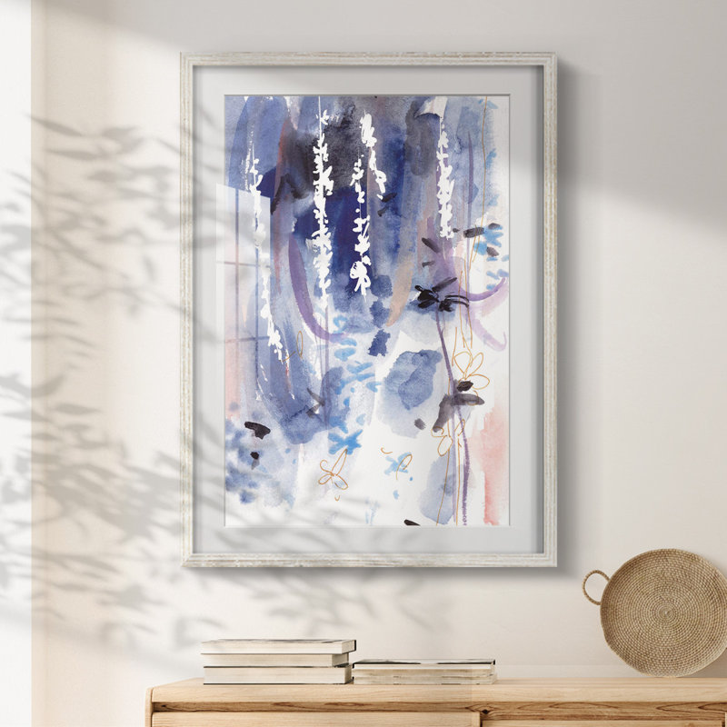 «Late Night Breeze II», reproduction encadrée, H 28,5 po x l 20,5 po, Blanc