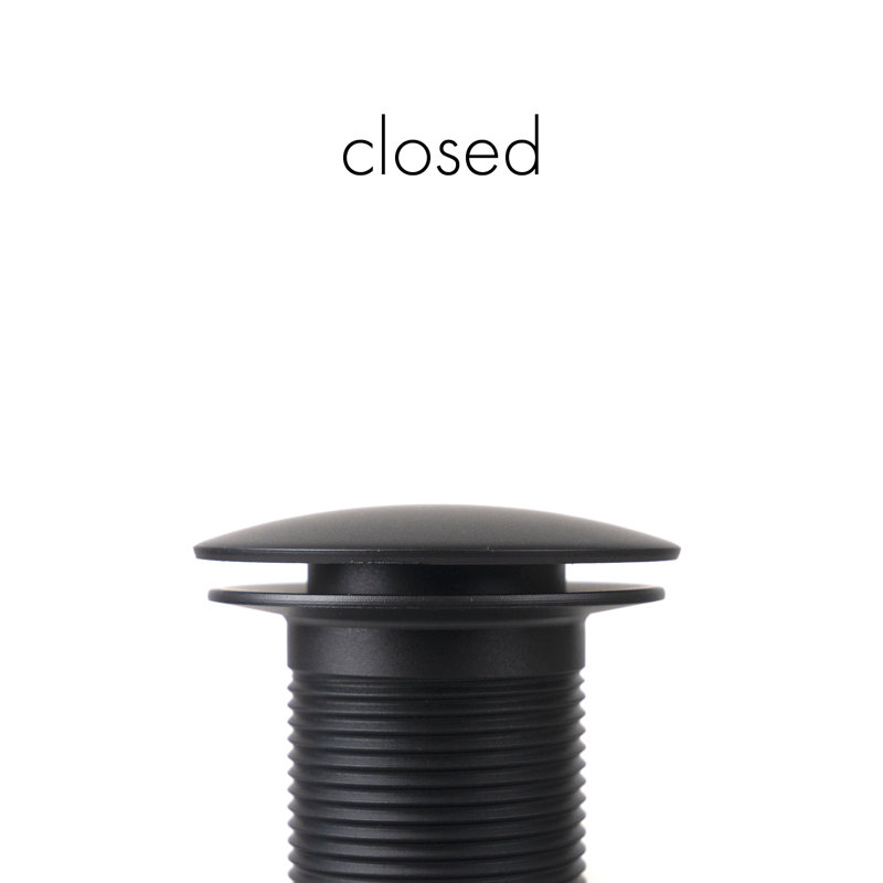 2.63'' W Pop-Up, Matte Black