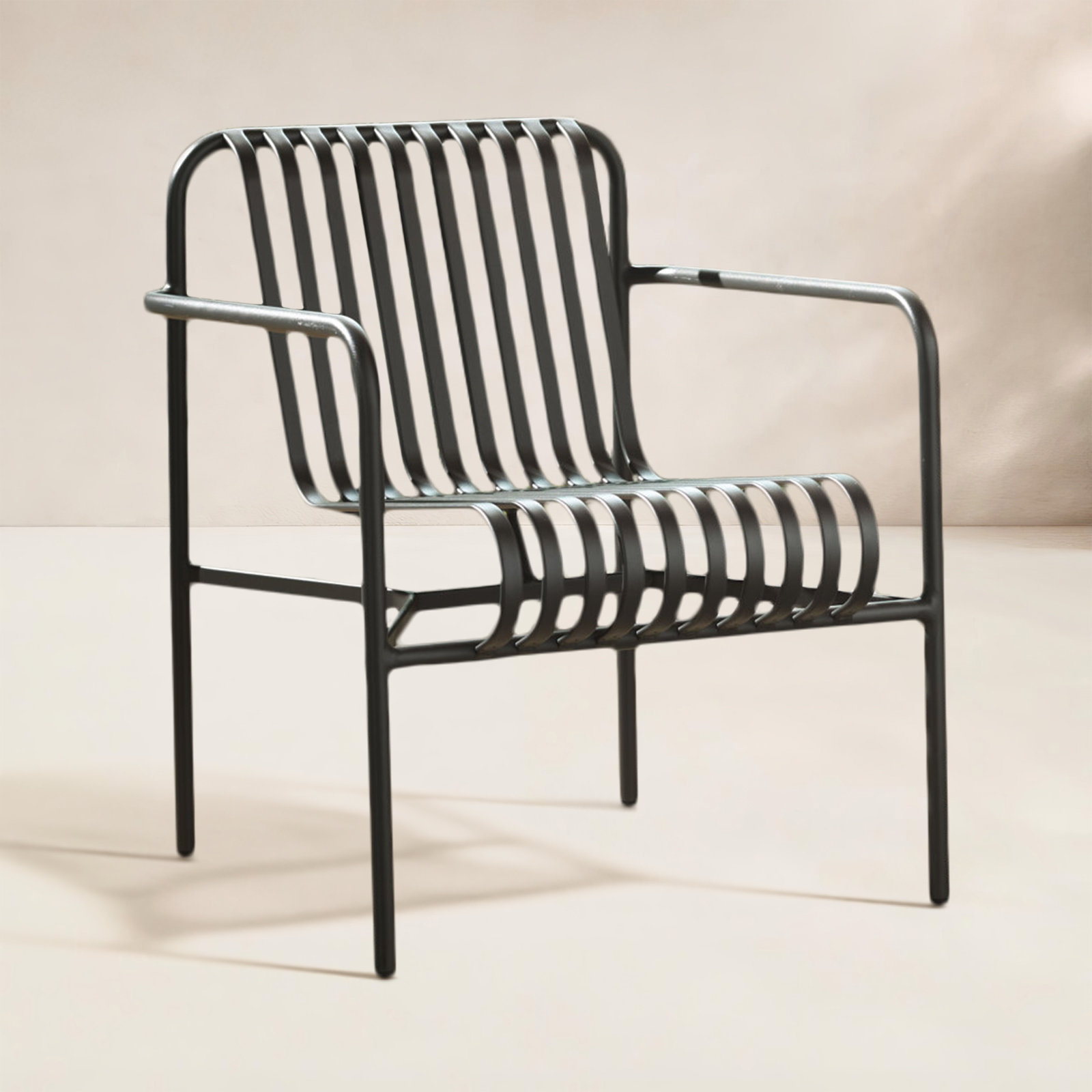 Patio Lounge Chair, Gray