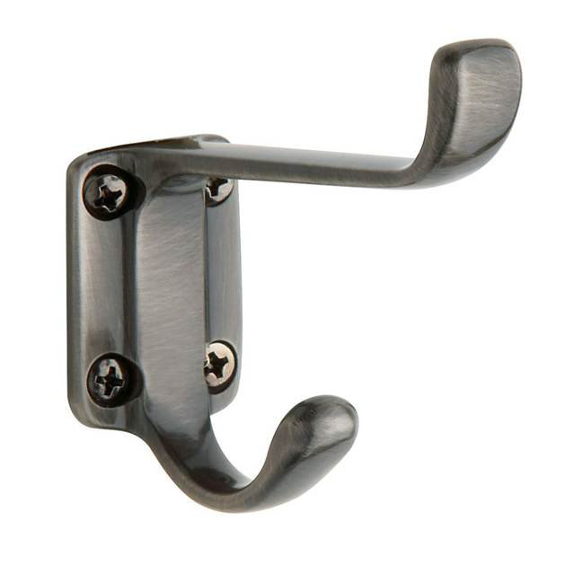 Costume Wall Hook, Antique Nickel