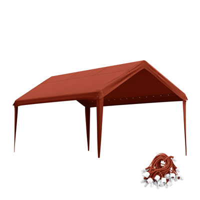 10 X 20 Ft Canopy Replacement Cover, Carport Roof Cover Only (Frame Is Not Included)