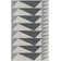 Saleme Geometric Handwoven Wool Charcoal/Light Gray Area Rug