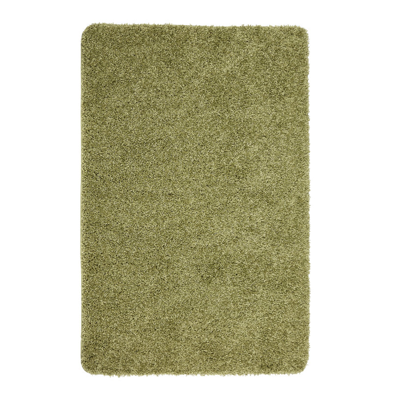 Solid Colour Shag Area Rug, Rectangle 60 x 100cm