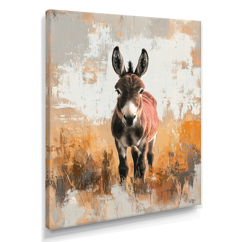 Dolph - Animals Wall Art, Toile tendue, Ne s’applique pas, H 20 po x l 12 po