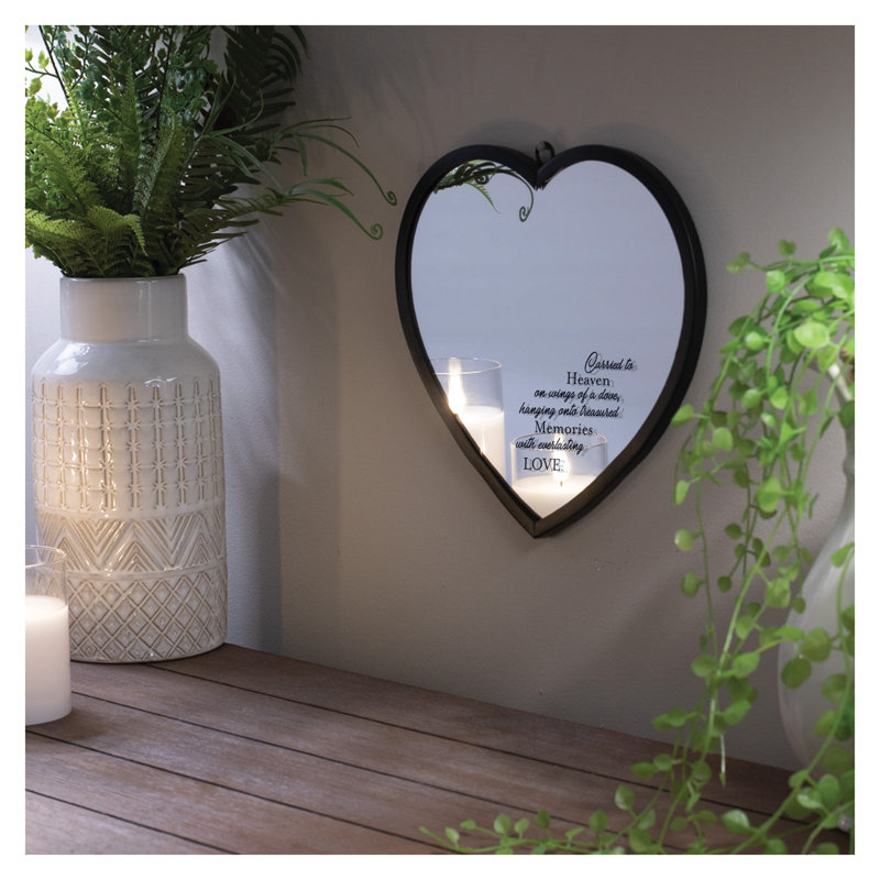 Egidia Metal Flat Wall Mirror