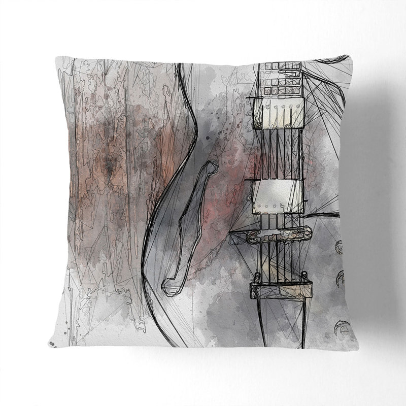 Square Cushion, 40cm H x 40cm W x 15cm D