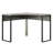 Smithtown Corner Metal Base Writing Desk-1209554739