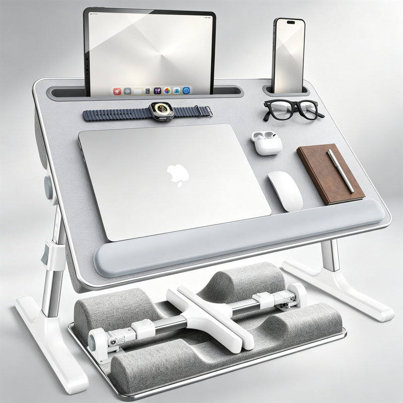 2-in-1 Bed Table & Lap Desk