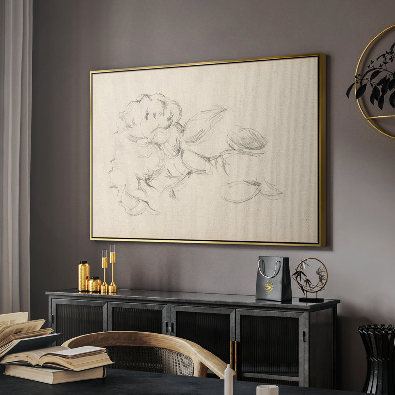"Croquis rétro-XL" sur, Noyer, H 25 po x l 37 po