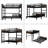 Metal Bunk Bed/Metal Loft Bed,Separable Bunk Beds,With Raised Security Fence-184640642-184640641