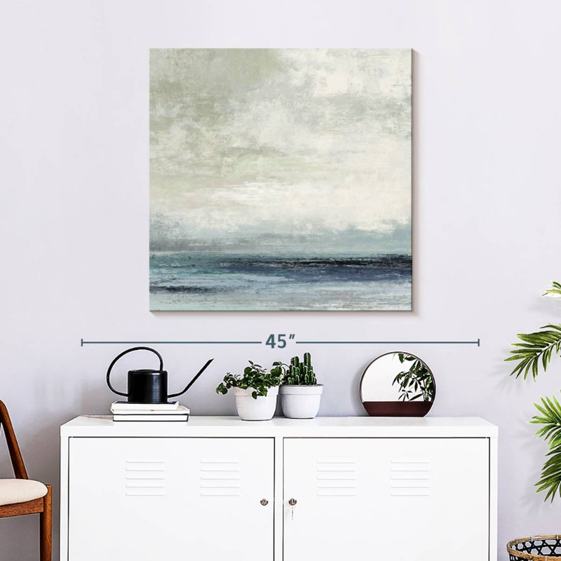 Cloudy Outer Banks, 30" H x 30" W