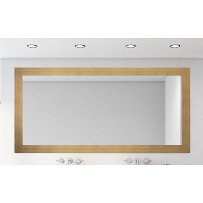 Armone Engineered Wood Flat Mirror