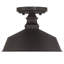 Plafonnier 1 lumière Jeb en bronze huilé-348858994
