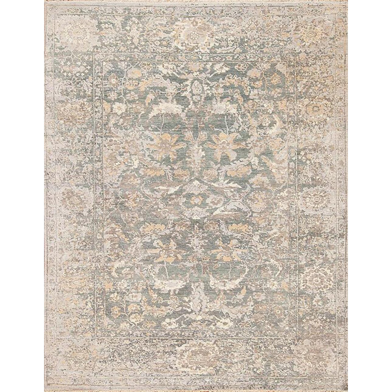 Shangri-La Hand Knotted Wool Indoor Rug, Sample 2' x 3'