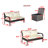 3 Piece Outdoor Conversation Set