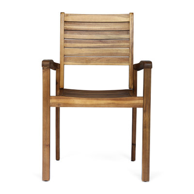 Chaises en bois, chaises de patio d'extérieur indispensables avec texture, option élégante