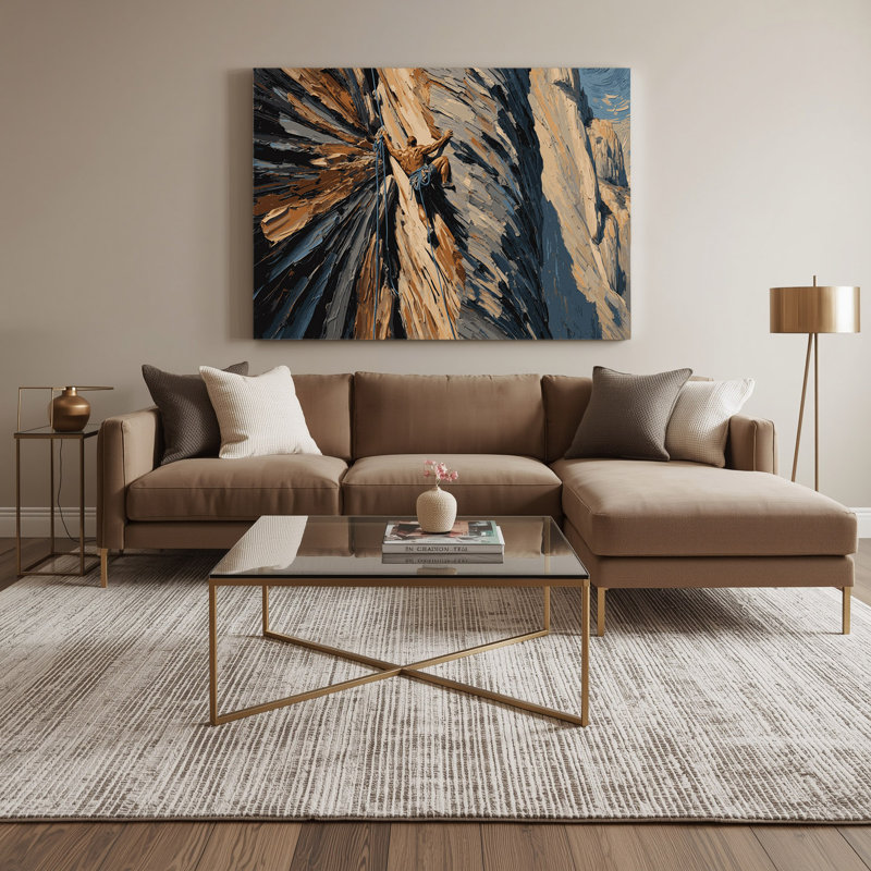 Art sportif sur toile grise, H 12 po x l 18 po