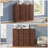 Fluted Dresser for Bedroom, 48.6" Modern Chest of Drawers with Curved Profile Design, Solid Wood Handle for Bedroom, Living Room, Hallway, Walnut-862949514