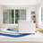 Modern Modular Sectional Sofa With Movable Ottoman
