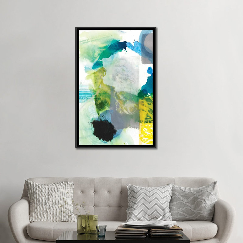 « take off iii », impression sur toile, H 26 po x l 18 po x P 1,5 po, Toile avec cadre noir, Pas de tapis