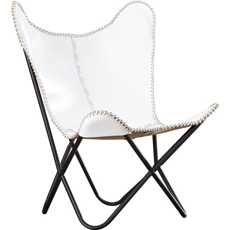 Aadhvika Upholstered Accent Chair, White