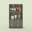 Îlot de cuisine 27,36 po Cleti-67797551