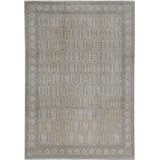 Hand-Knotted High-Quality Beige Area Rug