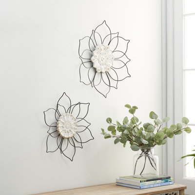 Boho Plants & Flowers Wall Decor on Metal