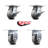 4 Piece Thermoplastic Caster Set