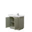 Ensemble de meuble-lavabo simple 36 po Strada_Carrara-79721139-79721140-97965049