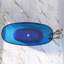 64'' x 29.6'' Soaking Resin Bathtub