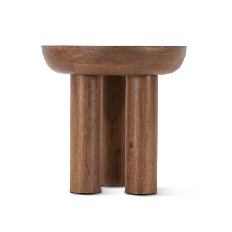Noto Solid Wood End Table