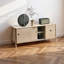 Buffet minimaliste en bois massif de style nordique