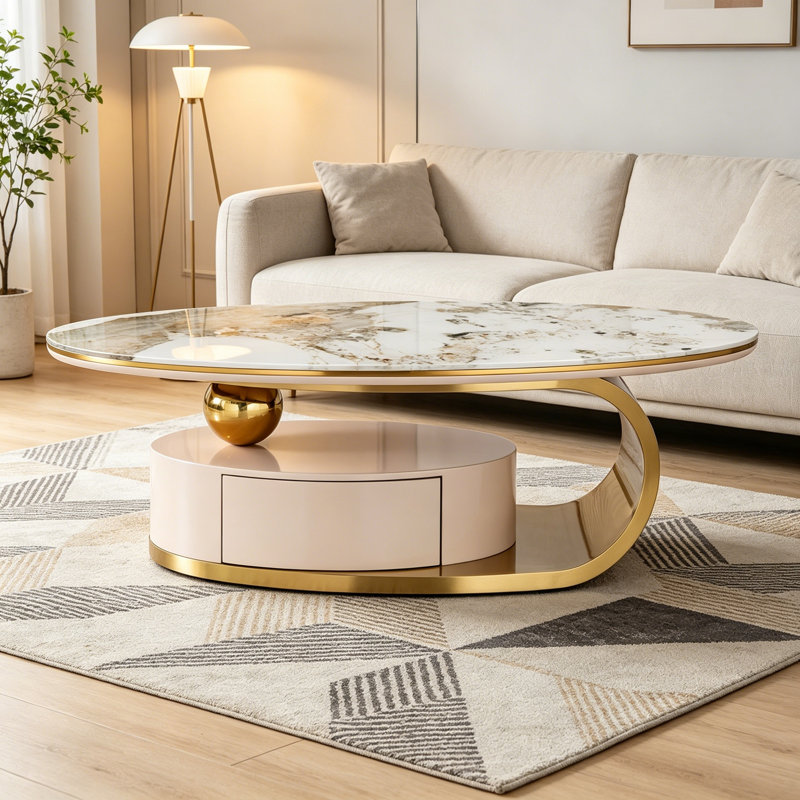 Oval Burris with Drawer