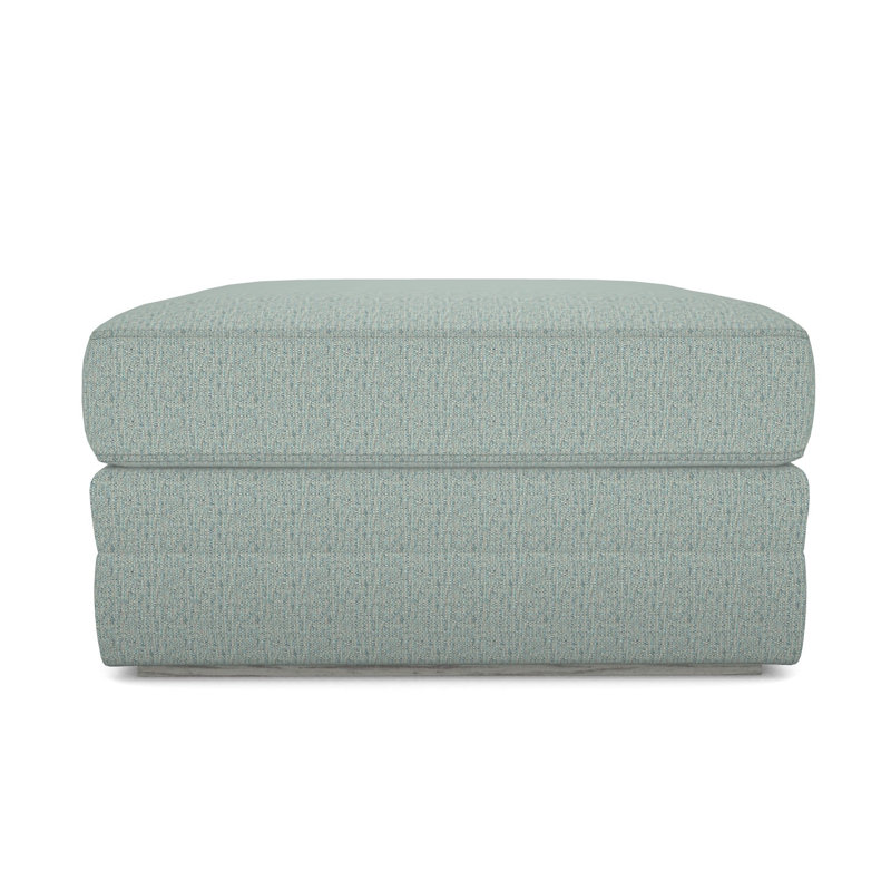 Boyden Ottoman, Tuck Water, Dove Gray