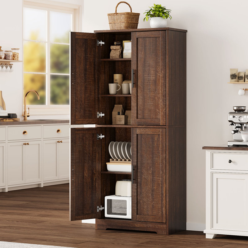 177.8cm Kitchen Pantry, Walnut