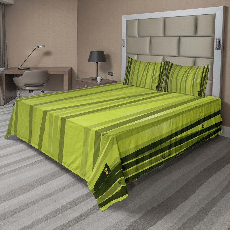 Microfiber Sheet Set, Full Sheet Set + Fitted Sheet + 2 Pillowcases