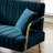 Kynnadi 62'' Velvet Futon And Mattress-1442825971
