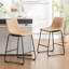 Ensemble de 2 tabourets de comptoir en cuir Anke-1313713198-1339517302
