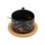 Ceramic, Stainless Steel, Iron, Wood Coffee Cup-1042797764