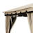 10 pi. L 12 pi. D Pavillon de jardin en acier