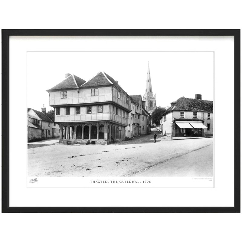 Thaxted, The Guildhall 1906 by Francis Frith - Single Picture Frame Print, 40cm H x 50cm W x 2.3cm D