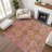 Premium Machine Washable Lubbers AMF1760 Border Rug-32688310