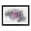 Purple Rose in the Shadows Sketch - Picture Frame Graphic Art Print-56875077-56875078
