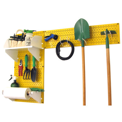 Rylan Pegboard Garden Tool Board Organizer Kit