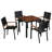 Kaelyn 4 Seater Dining Set