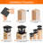 Tannis Solar Powered Integrated LED Fence Post Cap Light