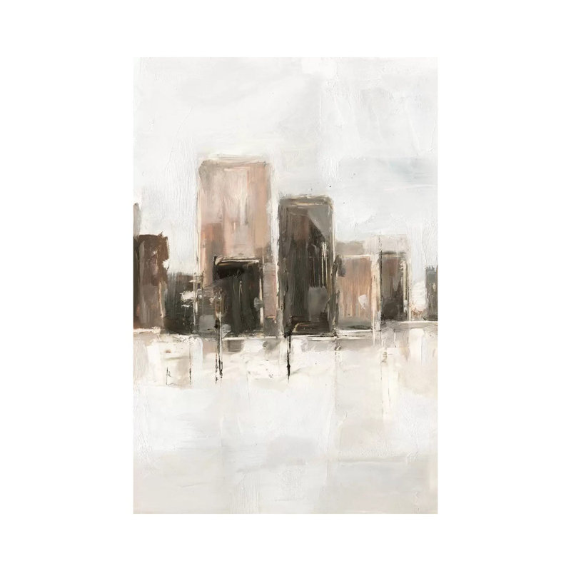 Metropolitan Vista I by Ethan Harper - Painting, No Mat, Wrapped Canvas, 12'' H x 8'' W x 0.75'' D