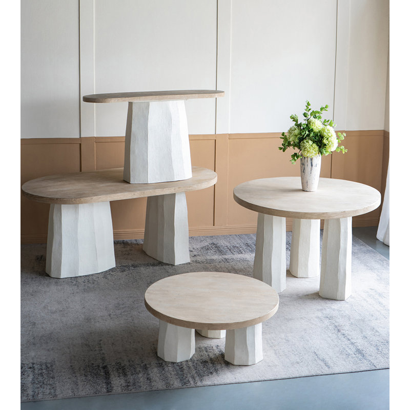 Cullison Lightweight Concrete Decorative Dining Table